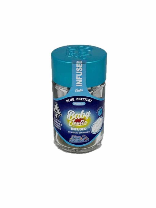 BABY JEETER (BLUE ZKITTLES) – 5 Pre rolls per Bottle