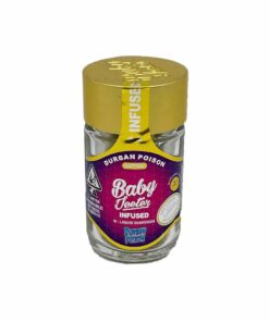 BABY JEETER (DUBAN POISON) – 5 Pre rolls per Bottle