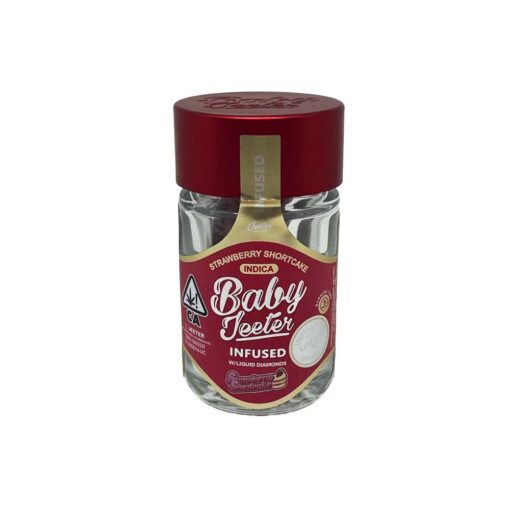 BABY JEETER (STRAWBERRY SHORTCAKE) – 5 Pre rolls per Bottle